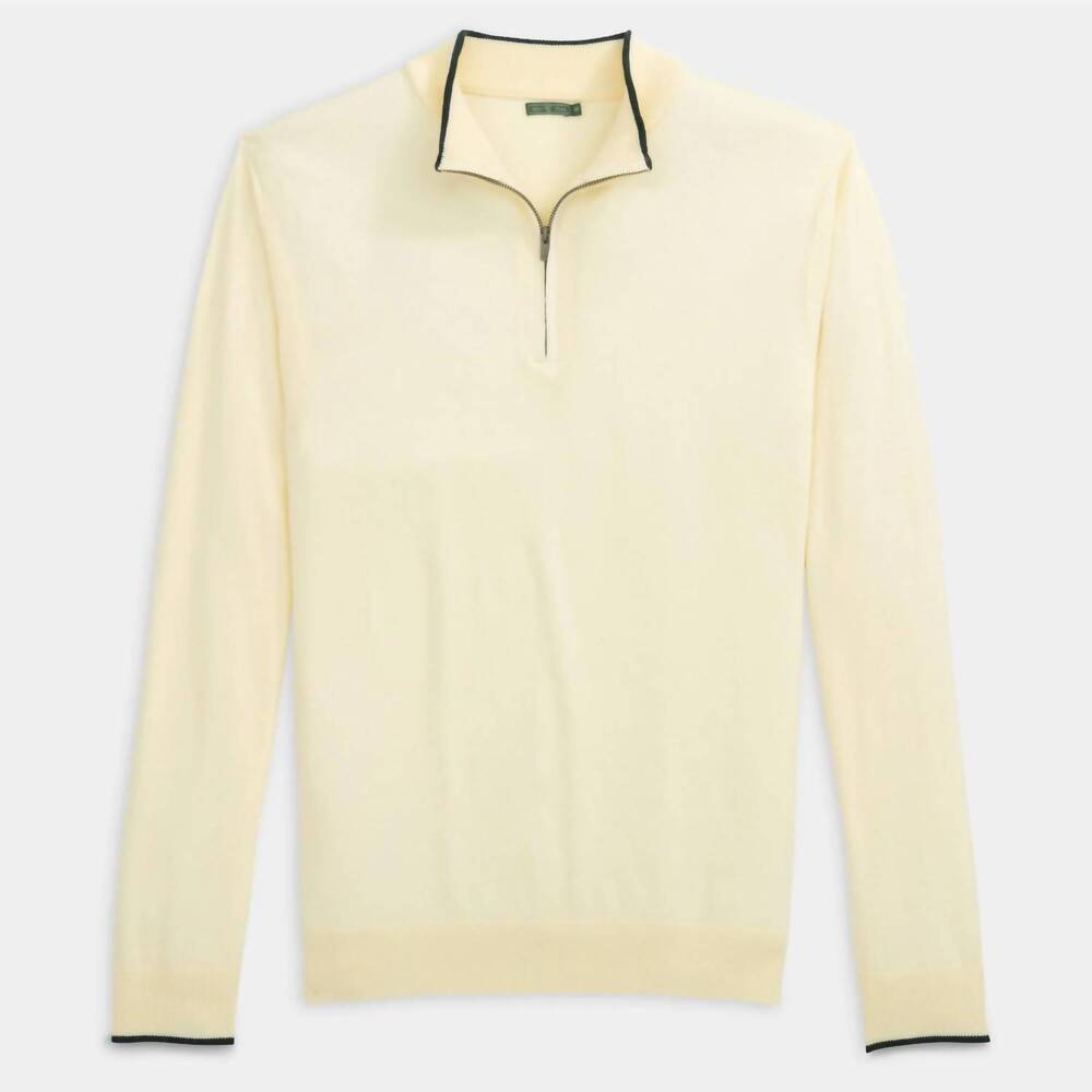 NEW GENTEAL men's mattson quarter zip top in maple